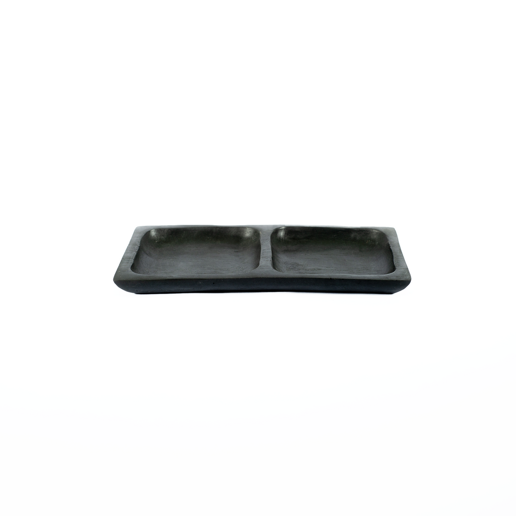 Twin Tray | Obsidian